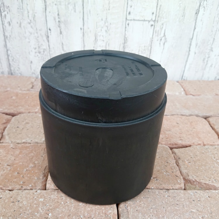 植木鉢 おしゃれ 軽量 BLACKPOT ブラックスタックポット MA110-150 5号(15cm) 鉢底...