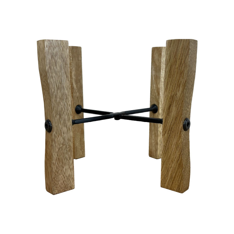 植木鉢 おしゃれ マンゴーウッド ポットスタンド PH101 3Size 4～6号用 アイアンスタンド