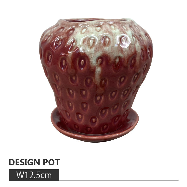 楽天市場】テラコッタ 鉢 ストロベリーポットの通販