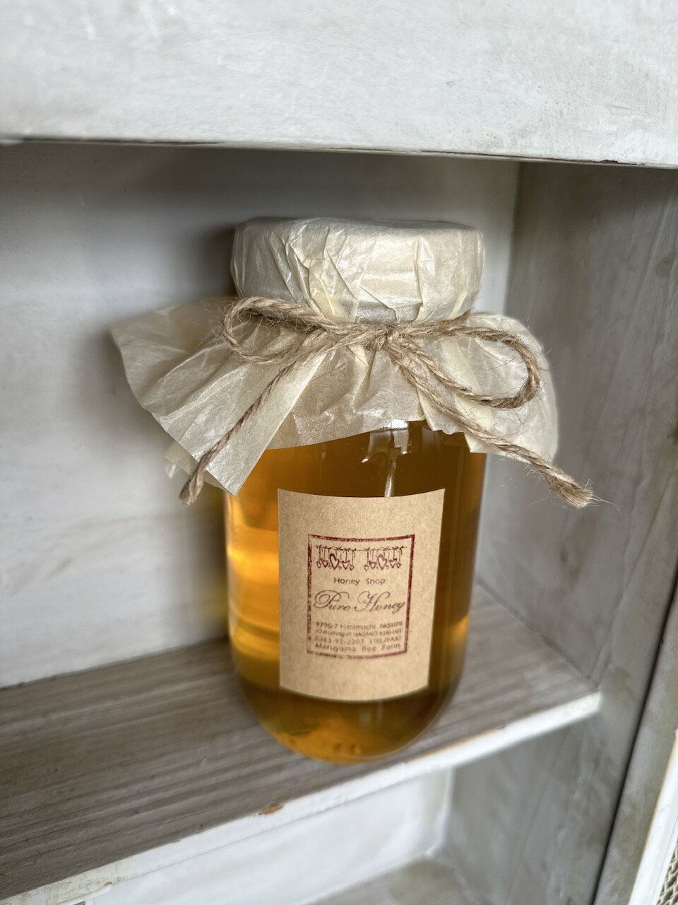 令和7年採蜜 国産はちみつ あかしあ内容量600g