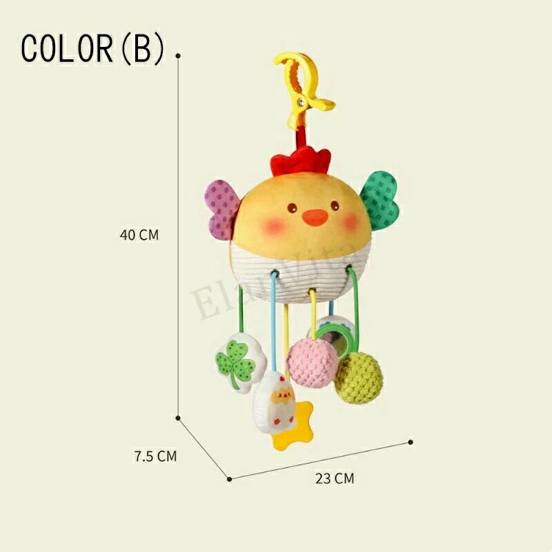 Rakuten - ベビーおもちゃ 0/3/6/9/12か月用 ハンドベル 赤ちゃんのガラガラ 柔らかい 早期発育ベビーカー おもちゃ 幼児 新生児 誕生日プレゼント 知育玩具 ベビーカーおもちゃ 感覚刺激 出産準備 出産祝い ベビートイ お出かけ 人形 ぬいぐるみ