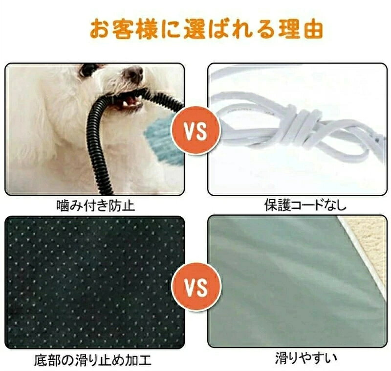 ペット ホットカーペット ホットカーペット ペットヒーター 犬 猫 ホットマット 噛...