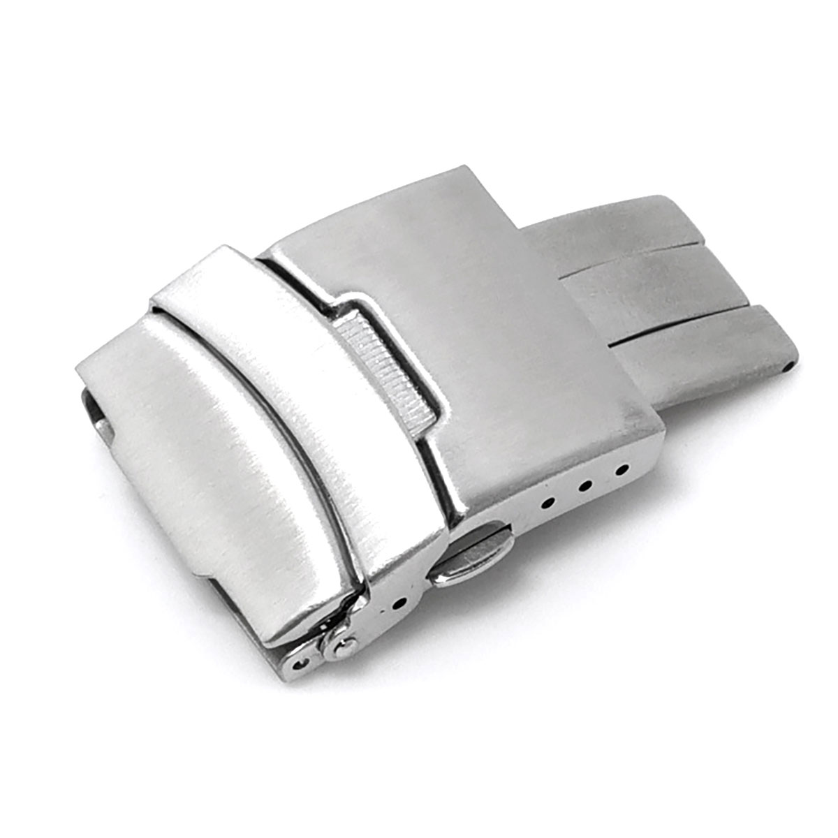 腕時計用 Dバックル 取付幅:18mm/20mm/22mm/24mm 汎用品 社外品 (尾錠) [Eight-EPDB301].