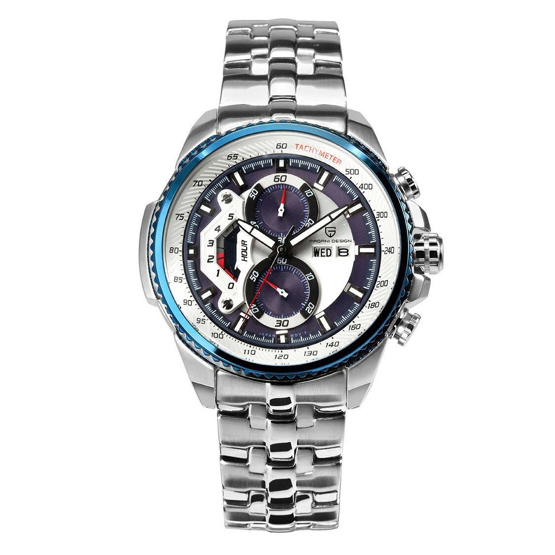 PAGANIDESIGN パガーニ クォーツ 腕時計 メンズ スポーツウォッチ [CX-0002] 並行輸入品 メーカー保証12ヶ月&純正ケース付き