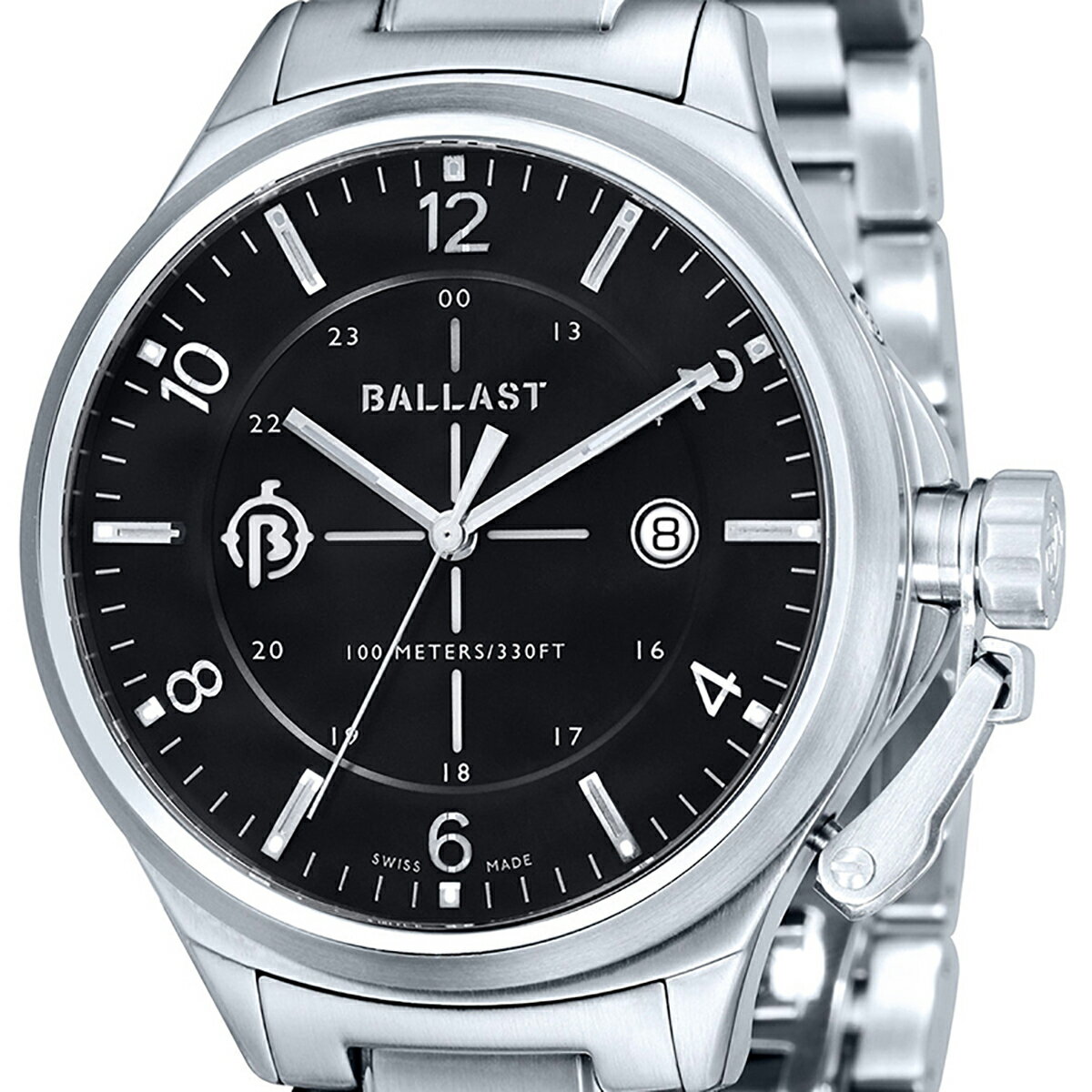 BALLAST バラスト クォーツ 腕時計 メンズ ミリタリー イギリス SWISS MADE BL-3125-11 並行輸入品 純正ケース メーカー保証24ヶ月