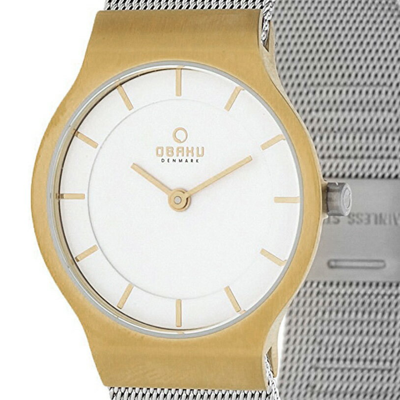 OBAKU オバック クォーツ 腕時計 デンマーク シンプル 薄型 ファッション V133LXGIMC 並行輸入品 純正ケース メーカー保証