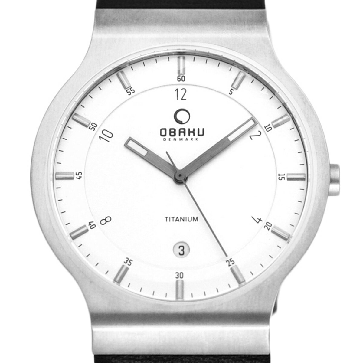 OBAKU オバック クォーツ 腕時計 デンマーク シンプル 薄型 ファッション [V133XTIRB ] 並行輸入品 純正ケース メーカー保証