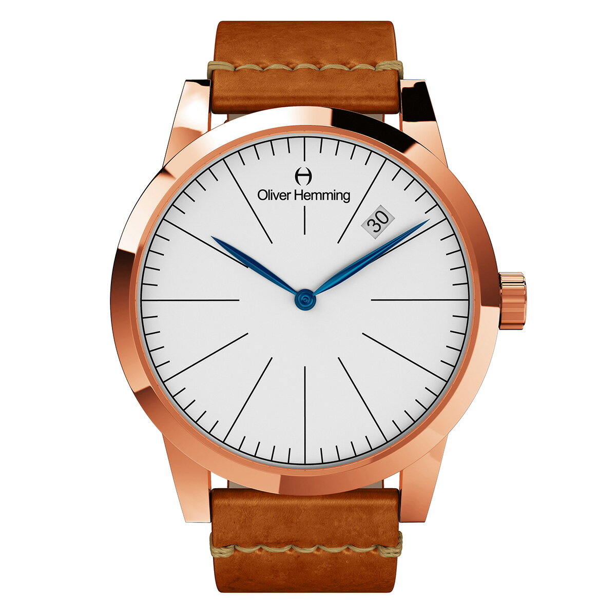 【残り1点】Oliver Hemming オリバーヘミング クォーツ 腕時計 イギリス アート デザイン [WT17R76WVT] 正規代理店品 純正ケース　メーカー保証