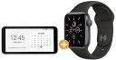 UQ WiMAX 正規代理店 2年契約Apple Watch SE GPSモデル 40mm MYDP2J/A [ブラックスポーツバンド] 本体 アップル GPS ウエラブル端末 スマートウォッチ 新品【回線セット販売】B
