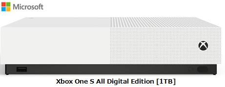 microsoft Xbox One S All Digital Edition [1TB] マイクロソフト ゲーム機 新品