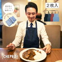 外食 エプロン 大人 チェプロ Chepro 2枚入【送料無料】 畳める サイズ