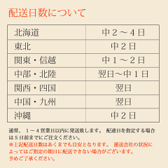 配送日数