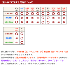 GWのお休み