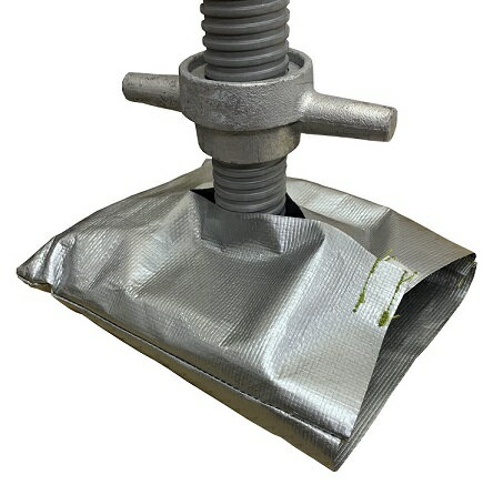 壁護神（かべまもりのかみ） 50枚入 壁当てジャッキ用緩衝材 壁養生 足場工事 養生材 塗装工事