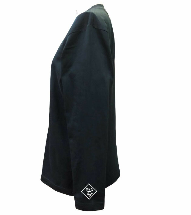 龍体文字 『きに』『ちり』 花粉症 症状改善 ロングTシャツ 5.6オンスヘヴィウェイトTシャツ プリントT..