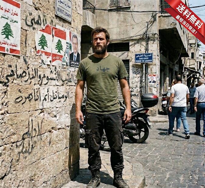 Jihad Tシャツ 5.6オンスヘヴィウェイトTシャツ プリントTシャツ オリジナルTシャツ ジハード 聖戦 ペルシア語 イラン イスラム