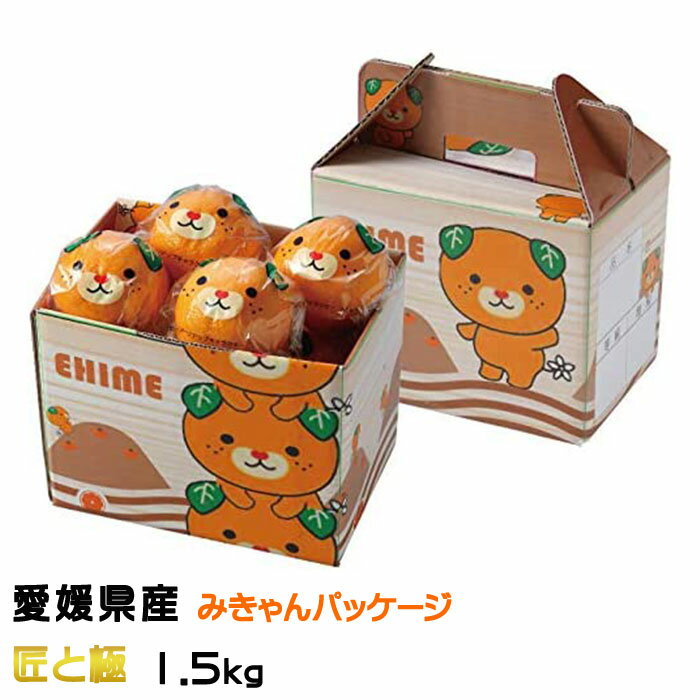 お歳暮 みかん 紅まどんな みきゃんパッケージ 匠と極 2L〜M 1.5kg 6〜10玉 愛媛県産 ミカン 蜜柑 ギフト お取り寄せのサムネイル
