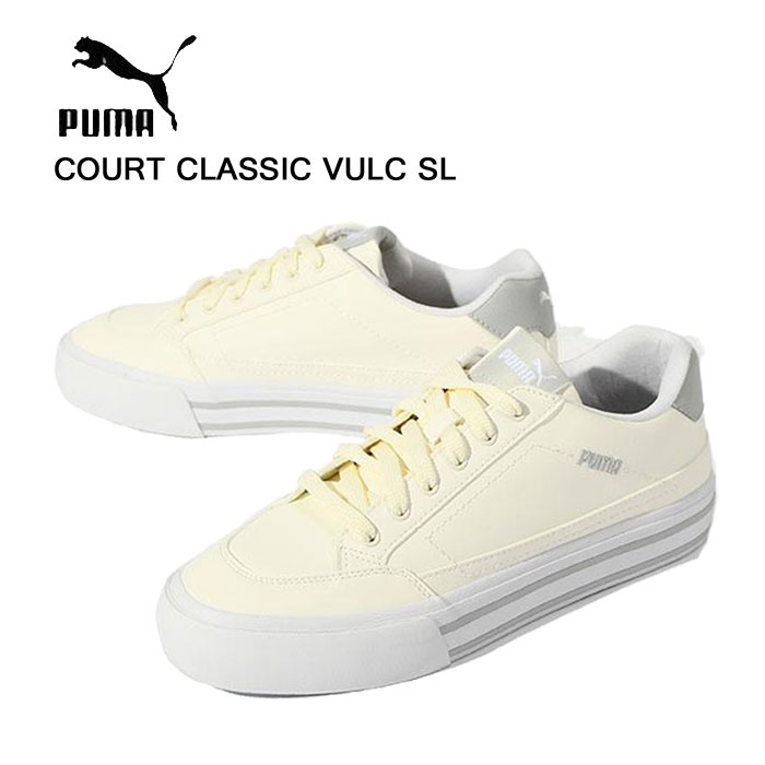 プーマ レディース スニーカー コート クラシック バルク SL PUMA COURT CLASSIC VULC SL 靴 400274-03