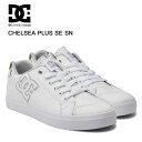 DCシューズ DC CHELSEA PLUS SE SN ホワイト チェルシー プラス SE SN DW242007HTA レディース シューズ ローカット ダンス ボーダー スニーカー 靴