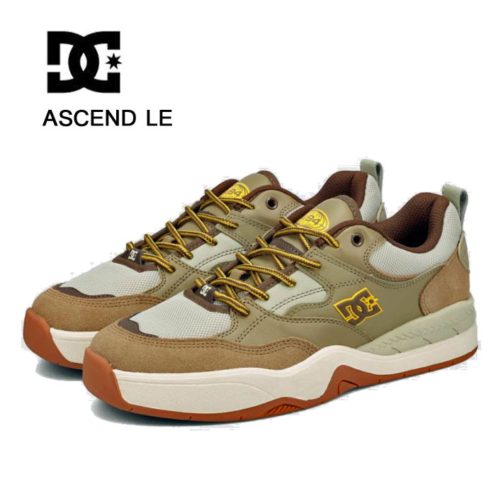 DC スニーカー メンズ アセンド LE DCシューズ ASCEND LE DM251007 ローカット ダンス ボーダー 靴 DM251007-200