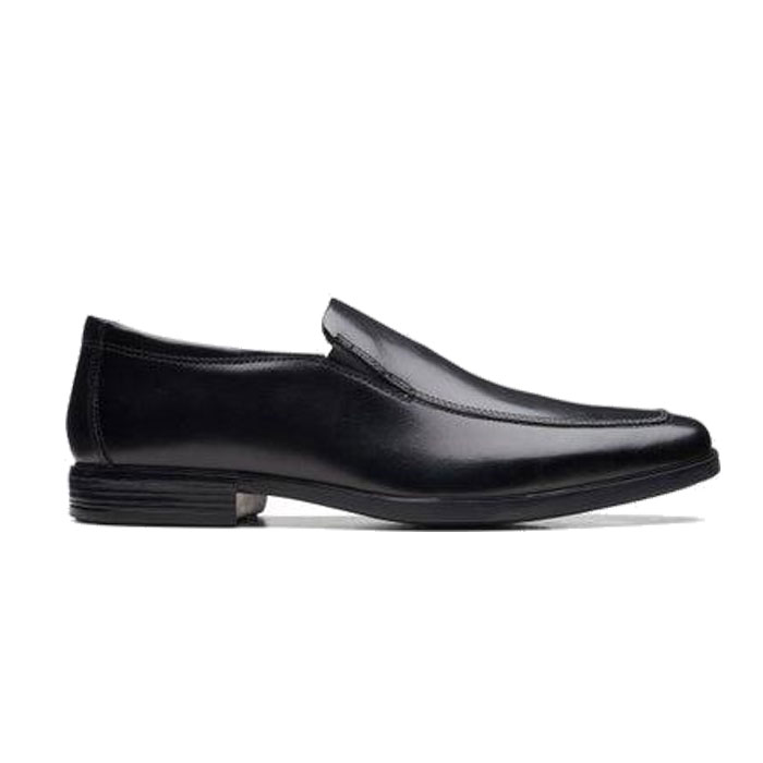 クラークス メンズ ホワードエッジ ブラック Clarks Howard Edge 26162246 スリッポン ビジネスシューズ 本革 靴 彼氏 父の日 お誕生日 プレゼント ギフト 20 30 40 50代