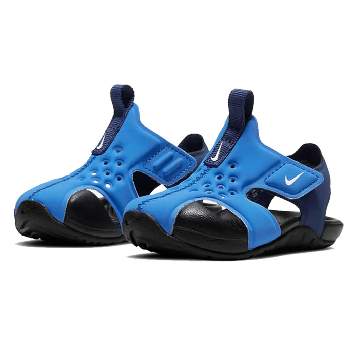 ナイキ NIKE キッズ ベビー マタニティー サンダル シューズ サンレイ プロテクト2 TD ブルー SUNRAY PROTECT2 TD ベビー 子供 943827ー403