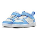 ナイキ ベビー キッズ コートボロー ロー リクラフト TD NIKE COURT BOROUGH LOW RECRAFT TD DV5458-128 ローカッ...