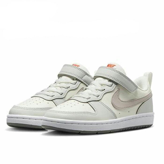 ナイキ キッズ ジュニア レディース コートボロー ロー リクラフト PS ホワイト NIKE COURT BOROUGH LOW RECRAFT PS DV5...
