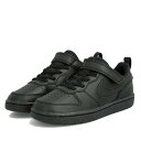ナイキ キッズ ジュニア レディース コートボロー ロー リクラフト PS ブラック NIKE COURT BOROUGH LOW RECRAFT PS DV5...