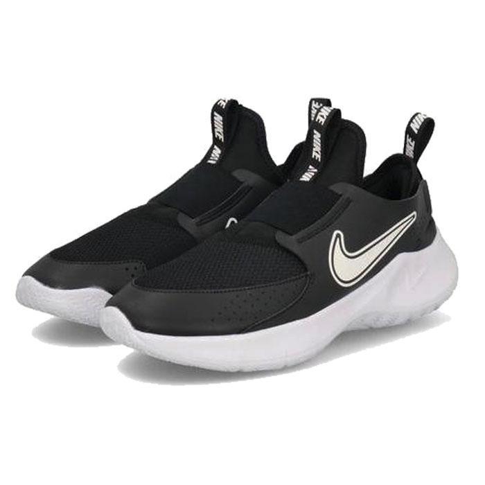 NIKE ナイキ FLEX RUNNER 4 PS フレックスランナー 3 PS ブラック FN1449 キッズスニーカー ジュニアスニーカー スリッポン 軽量 運動靴 通園 通学 ランニングシューズ 男の子 女の子 FN1449-005