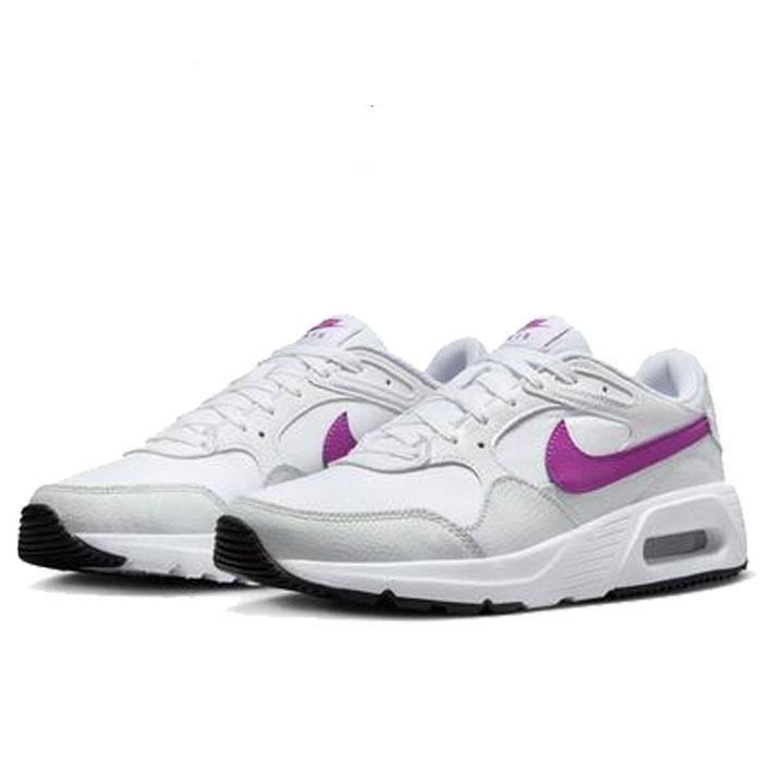 NIKE ナイキ WMNS AIR MAX SC ウィメンズ エアマックス SC ホワイト CW4554 レディース スニーカー エアマックス ランニングシューズ 軽量 クッション 通気性 カジュアル 白スニーカー 通勤 通学 CW4554-122