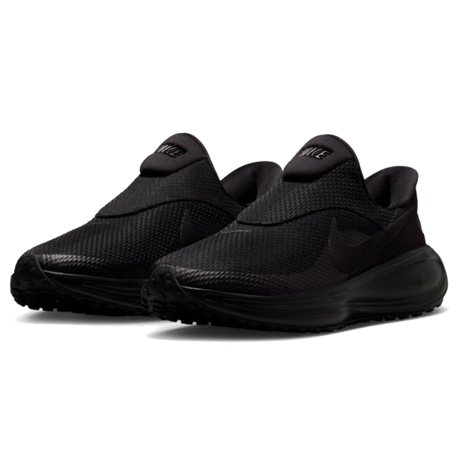 NIKE ナイキ ランニングシューズ レディース WMNS REVOLUTION 8 EASY-ON ウィメンズ レボリューション 8 イージーオン ブラック HQ2415 スニーカー 軽量 スリッポン クッション 通気性 メッシュ ウォーキング ジョギング 運動靴 通学 部活 クラブ 通勤 HQ2415-005