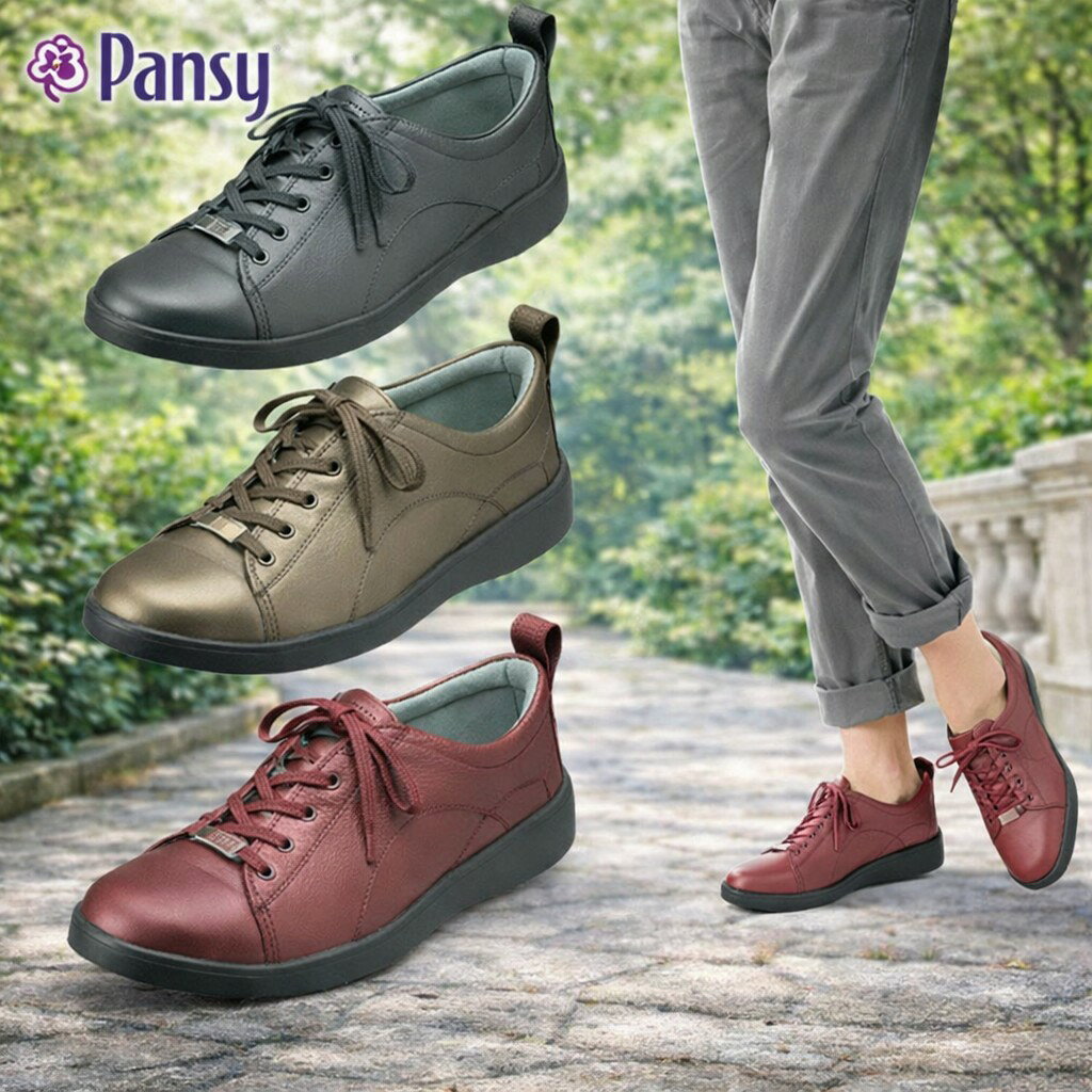 パンジー 靴 スニーカー レディース 履きやすい Pansy 1382 3E 軽量 抗菌防臭 母の日...