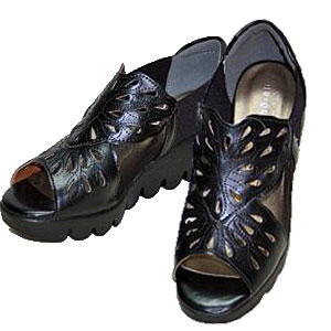 ミセス レディース 厚底シューズ サンダル 靴 Moda ladian 7228 軽量 厚底サンダル スリッポン サマーシューズ 厚底チュールサンダル 母の日 プレゼント