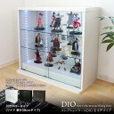 コレクションケース コレクションラック 地球家具 DIO ディオ 引き戸 ワイド ロータイプ 本体 鍵付 NEW ガラスケース ディスプレイラッ..