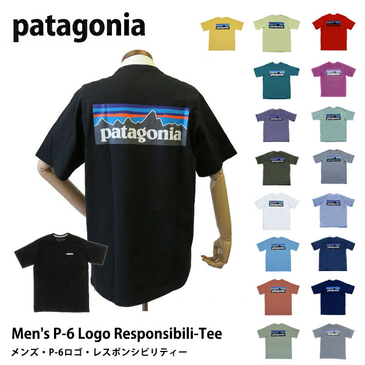 パタゴニア Tシャツ patagonia メンズ P-6ロゴ レスポンシビリティー 38504 M 039 s P-6 Logo Responsibili-Tee S M L XL カジュアル 半袖