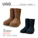 UGG アグ ムートンブーツ CLASSIC SHORT II 1016223 レディース クラシック ショート 2 ブーツ 定番 ムートン ファー ウィメンズ 靴 もこもこ