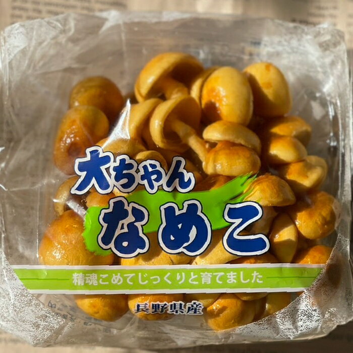 大ちゃんなめこ　1PAC　きのこ／珍しい野菜／珍しいキノコ／じゃんぼなめたけ／ジャンボなめたけ