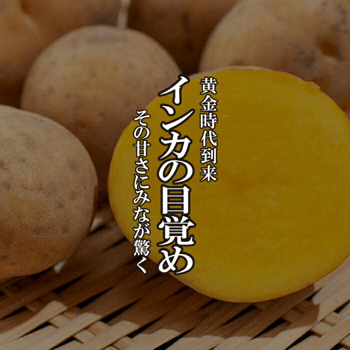 【送料無料】インカのめざめ 約5kg 一般的なじゃがいもより糖度が高く、甘くて濃厚な味わいが特徴です。どんな調理でも美味しく召し上がっていただけますが、まずは「丸ごと素揚げ」をお試しください！ 2