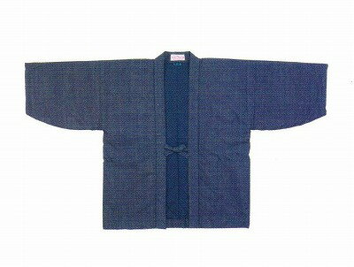 【送料無料】No.5099カイハラデニム・ピマ綿 綿入り 半天表地 裏地 綿100% 中綿 ポリエステル100%【日本製】濃紺 フリーサイズ ポカポカ暖かい 省エネウェア、ウォームビズ、ステイホームウェアとして最適です。 aw