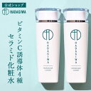 【LINE登録で40%OFFクーポン】化粧水 ビタミンC誘導体 セラミド エイジングケア 120ml 2本 セット 保湿 毛穴 ハリ コシ キメ 年齢肌 対策 ほうれい線 幹細胞エキス フラーレン スキンケア プレゼント 30代 40代 50代 60代 送料無料 はだぎわ