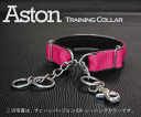 安全 しつけ用首輪 躾用 首輪 名入れ ハーフチョーク 犬の首輪AstonTraining-String 20mm その1