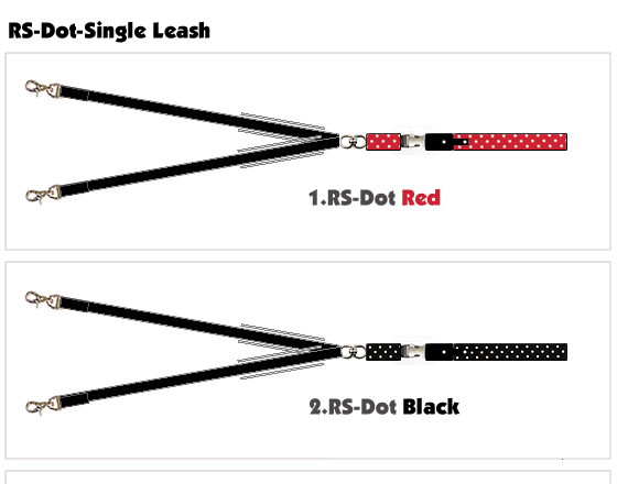 RS-Dotting(RSドット)-多頭用持ち手（ショックレスパッド付）合計体重16kg以内用 2頭用 リード 2頭引き