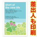 【差出人印刷込み 官製はがき 30枚】 再婚報告はがき・お知らせ 　SAI-11　再婚　葉書　ハガキ　写真なし