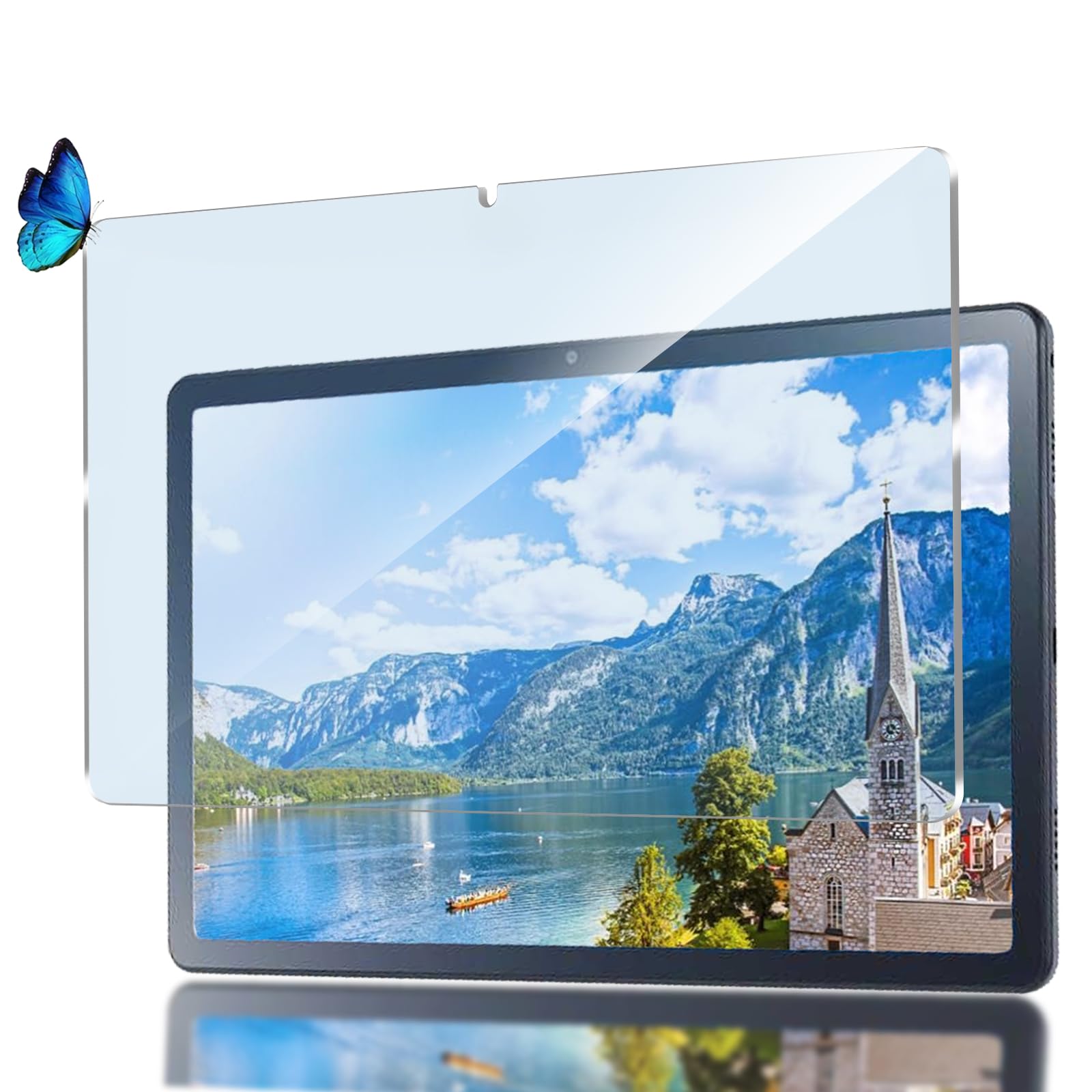 【ブルーライトカット 93%】【1枚入り】NEC LAVIE Tab T10d 10.1 用のガラスフィルム 目の疲れ軽減 液晶保護 フィルム LAVIE Tab T10d 用の保護シート 保護ガラス 硬度9H/貼り付け簡単/超薄飛散防止/気泡防止/指紋防止/高感度タッチ