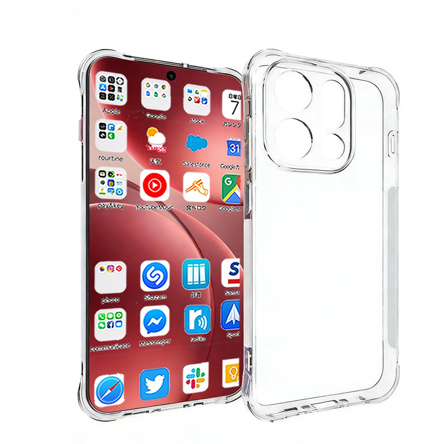 『全面保護』oppo find x9 ケース 保護カバー 薄型 find x9 スマホケース TPU材質『四隅がエアクッション構造』 耐衝撃 ケース 黄変防止 oppo find x9 用の カバー 滑り止め/擦り傷防止/柔軟/光沢感/軽·薄/透明