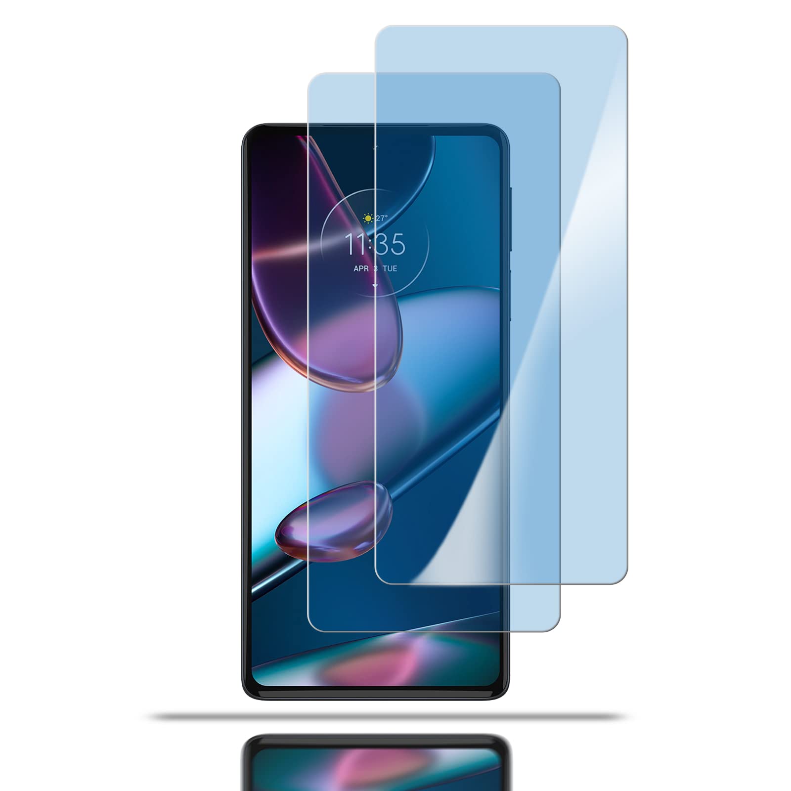 Motorola Edge 30 PRO 用の ガラスフィルム Moto Edge 30 Pro 用の 液晶保護 フィルム 保護ガラス レンズ保護フィルム
