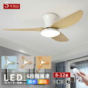 \5年間の製品保証/★レビュー特典★シーリングファンライト LED シーリングファン 付き照明 シーリングライト 北欧 電気 6畳 8畳 10畳 12畳 調光調...
