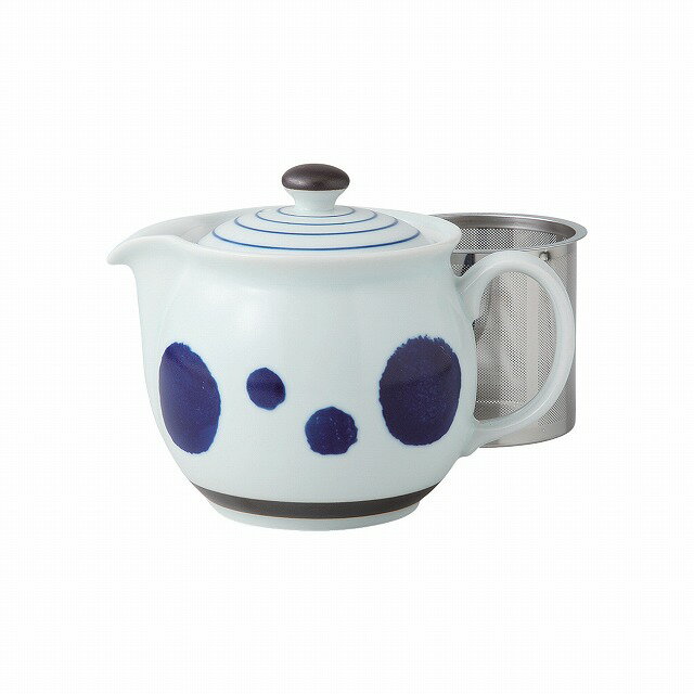 丸紋ライン SSナイスポット 波佐見焼 DottLine SS nice teapot Hasami ware Japanese ceramic.