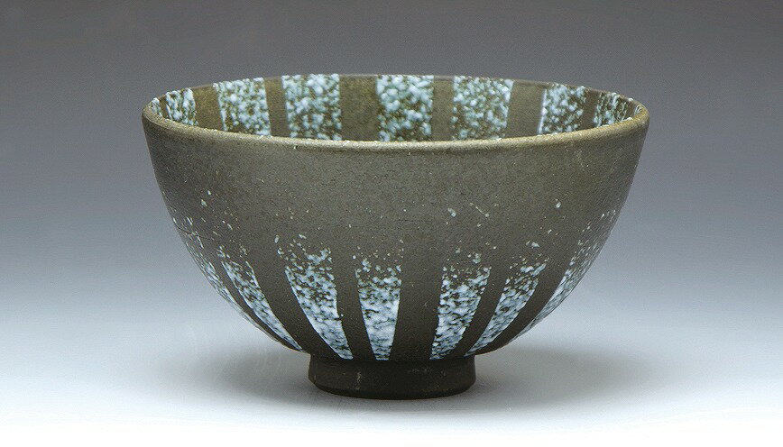 京焼/清水焼 陶器 飯碗 茶碗 釉彩 紙箱入 Kyo-yaki. Meshiwan bowl yusai. Paper box. Ceramic.